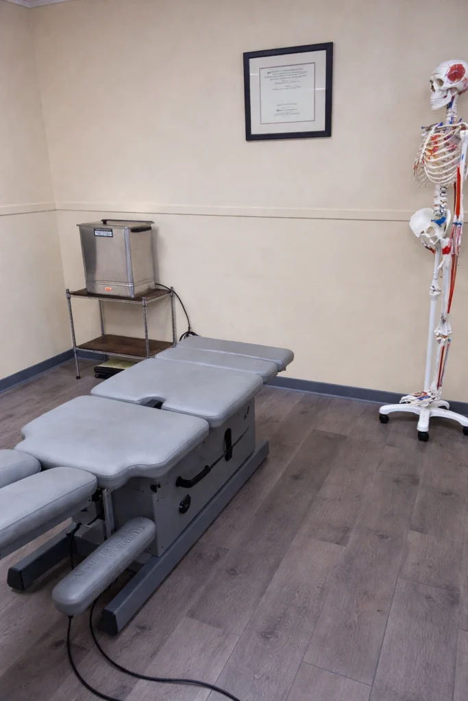 the image shows a bed in the best neurofeedback clinic in rochester michigan, intact chiro, intact health center